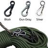 10Pcs/lot Mini Carabiner Camping EDC Survival Climbing SF Spring Backpack Clasps Keychain