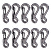 10Pcs/lot Mini Carabiner Camping EDC Survival Climbing SF Spring Backpack Clasps Keychain