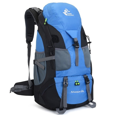 50L Camping Backpack Hiking Waterproof Trekking Bag