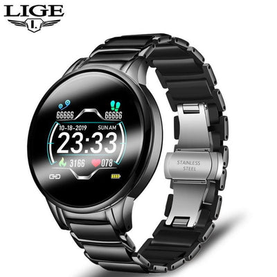 Luxury Smart Watch Women Waterproof Sports Fitness Tracker