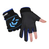 1 Pair Anti-slip 3 Cut Finger Sports Fish Equipment Angling SBR Gloves