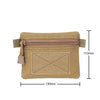 Outdoor EDC Molle Pouch Wallet Waterproof Portable Travel Zipper Waist Bag for Camping Hiking