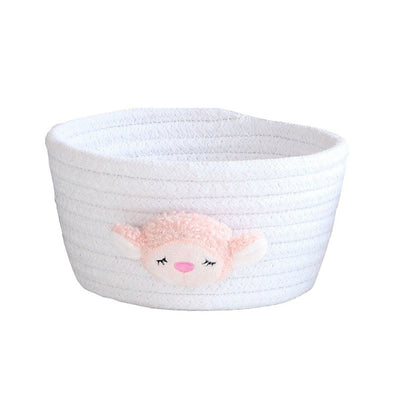 Cartoon Animals Hand Woven Storage Basket