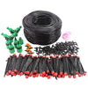 1/4" Hose Drip Irrigation System 360 Degree Adjustable 8 Hole Sprinkler Kit