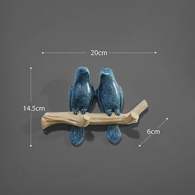 Wall Decoration Living Room Hanger Resin Bird hanger