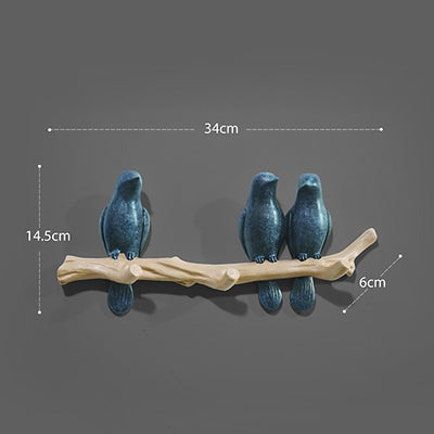 Wall Decoration Living Room Hanger Resin Bird hanger