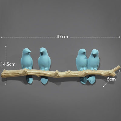 Wall Decoration Living Room Hanger Resin Bird hanger