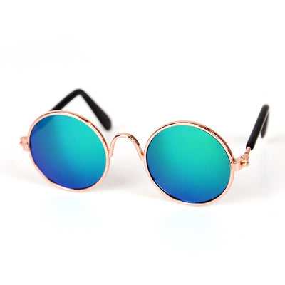 Lovely Vintage Round Cat Sunglasses