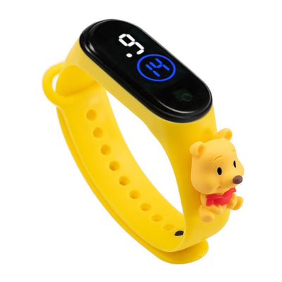 Cute Silicone Strap Kids Sports Watch