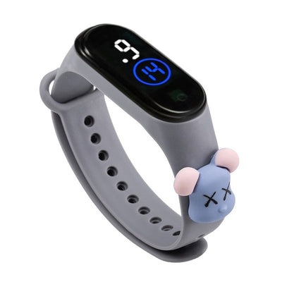 Cute Silicone Strap Kids Sports Watch