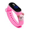 Cute Silicone Strap Kids Sports Watch