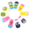 4pcs Warm Puppy Dog Socks Soft Pet Knits Socks