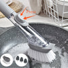 Kitchen Cleaning Brush 2 In 1 Long Handle Cleaning Brush
