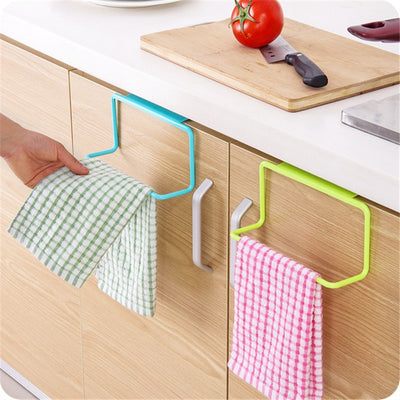 1PC Kitchen Organizer Towel Rack Hanging Holder