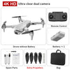 4K Dual HD Camera Motor Foldable Quadcopter RC Distance 1200M