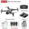 4K Dual HD Camera Motor Foldable Quadcopter RC Distance 1200M