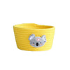 Cartoon Animals Hand Woven Storage Basket