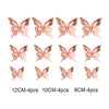 12pcs/set 3D Hollow Butterfly Wall Stickers