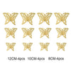 12pcs/set 3D Hollow Butterfly Wall Stickers