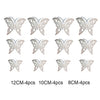 12pcs/set 3D Hollow Butterfly Wall Stickers