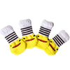 4pcs/Set Cute Puppy Dog Knit Socks