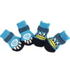 4pcs Warm Puppy Dog Socks Soft Pet Knits Socks