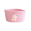 Cartoon Animals Hand Woven Storage Basket