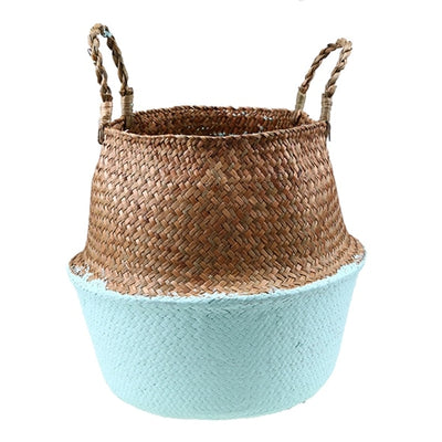 Handle Seagrass Laundry Basket