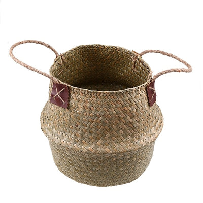 Handle Seagrass Laundry Basket