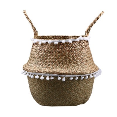 Handle Seagrass Laundry Basket