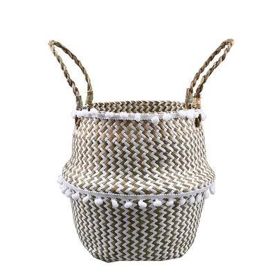 Handle Seagrass Laundry Basket