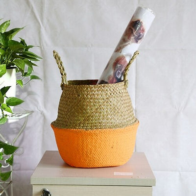 Handle Seagrass Laundry Basket