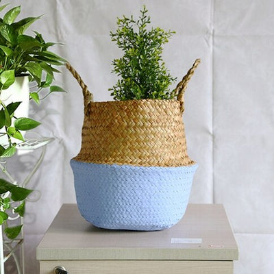 Handle Seagrass Laundry Basket