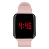 Unisex Square Large Face LED Digital Watch