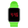 Unisex Square Large Face LED Digital Watch