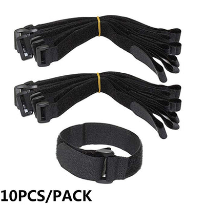 10 PC 20*500mm Reusable Fastening Bike Tie