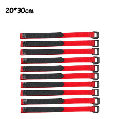 10 PC 20*500mm Reusable Fastening Bike Tie